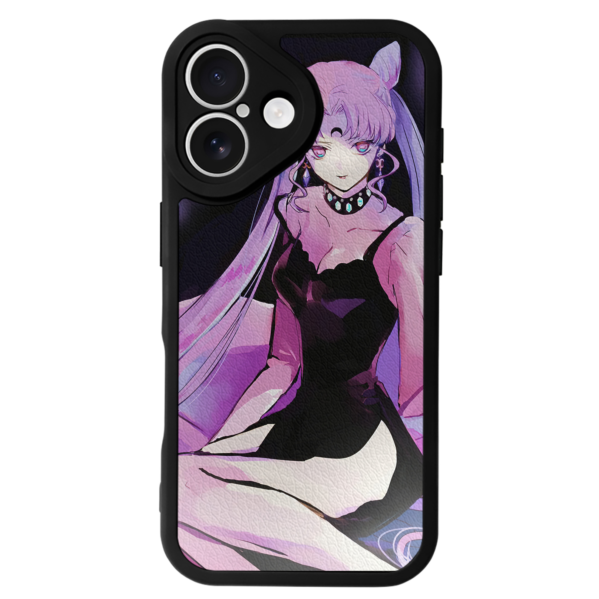 （画像用） 美少女戦士セーラームーン Sailor Moon 【iPhone 16シリーズ対応】シリコンスマホケース（レザー調） 材質：シリコン